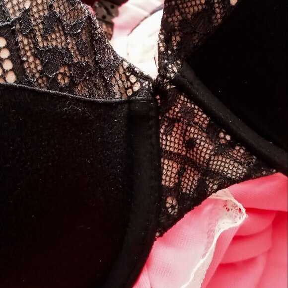 🌹Victoria's Secret Body by Victoria Sexy Black & Nude Bra w/Lace Detail 36D🌹 - Picture 13 of 13